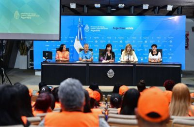 Finalizó la Campaña Nacional contra la Violencia de Género en la actividad ladrillera con la presencia de la ministra Kelly Olmos