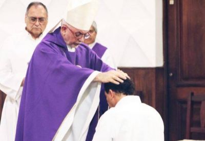 Monseñor Dus ordenó un nuevo diácono permanente en Resistencia