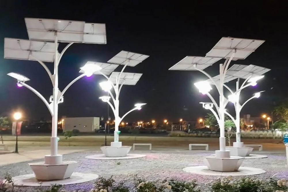 La energa solar contribuye al consumo energtico del Parque del Bicentenario