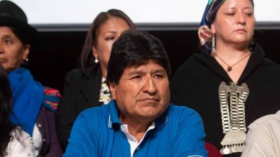 Evo Morales respald� a Cristina: 
