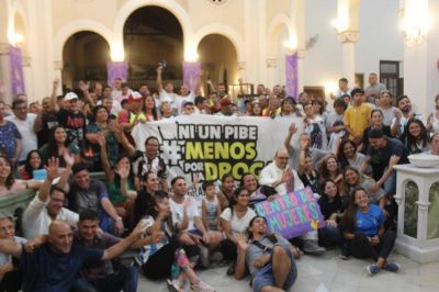 Gran movilización pidió «Ni un pibe menos por la droga» en Rosario