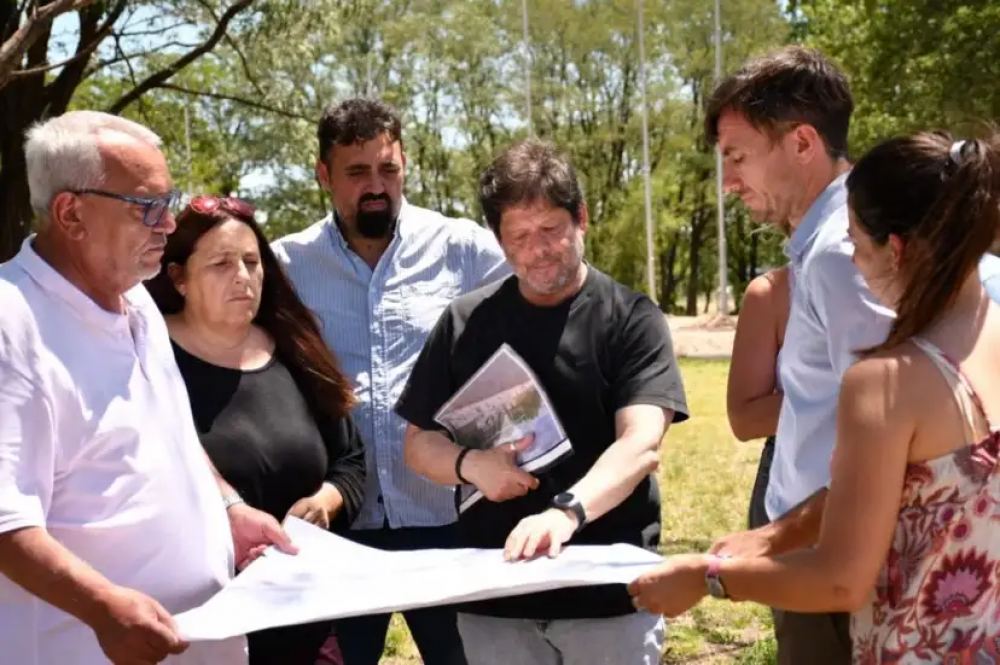 Avanzan las obras en la Reserva Natural Urbana de la Defensa de El Palomar