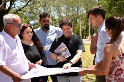 Avanzan las obras en la Reserva Natural Urbana de la Defensa de El Palomar