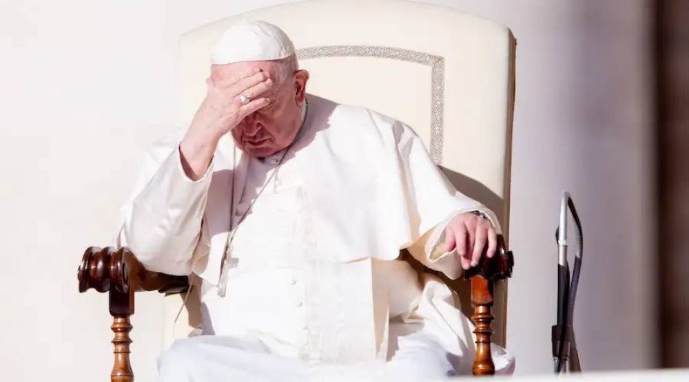 El Papa Francisco se�ala el aumento de violencia contra cristianos en Europa