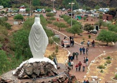 El santuario de la Virgen del Valle Grande celebr� sus bodas de oro