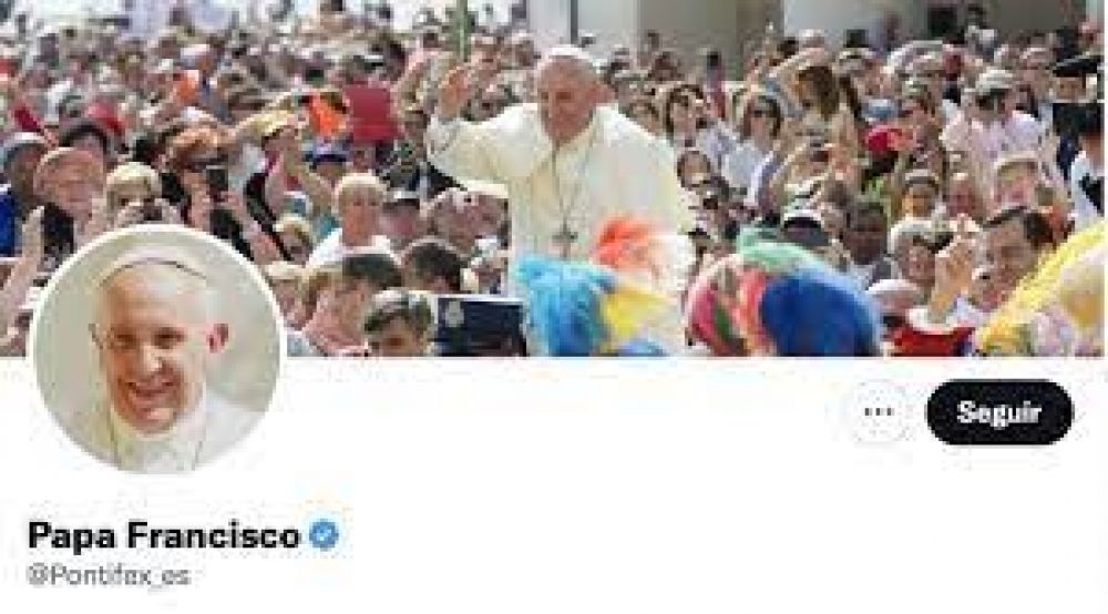 La cuenta de Twitter del Papa cumple diez a�os y supera los 53 millones de seguidores