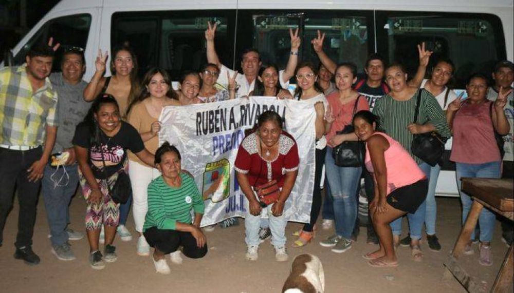 El PJ solidario recorre los barrios de San Pedro