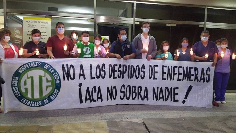 Alertan que a fin de a�o el gobierno de CABA no renovar� miles de contratos del personal de salud