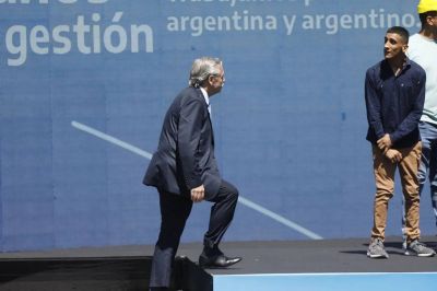 El kirchnerismo, Massa y los gobernadores, los grandes ausentes en el acto de Alberto Fernández por los tres años de gestión