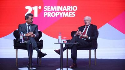 Massa prometi� que el a�o que viene las empresas podr�n importar 10% m�s que en 2022