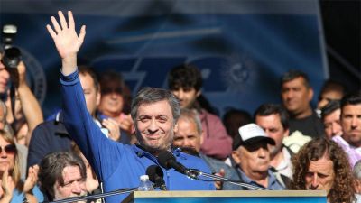 Un sindicalista propuso a Máximo Kirchner como candidato presidencial