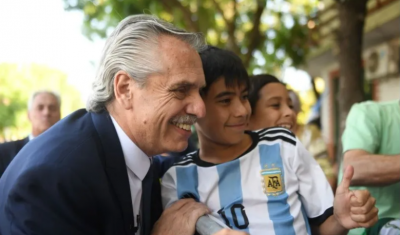 Alberto Fern�ndez pidi� que la Selecci�n sea 