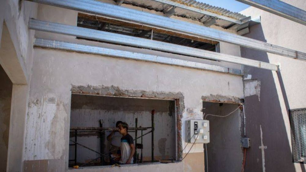 Quilmes: Avanzan las obras de readecuaci�n del centro de tratamiento y rehabilitaci�n infantil municipal
