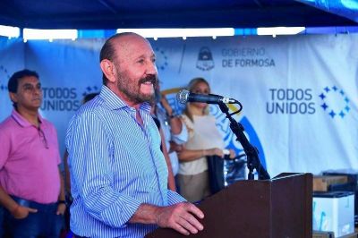 El gobernador Insfr�n anunci� nuevas obras para Ensanche Norte