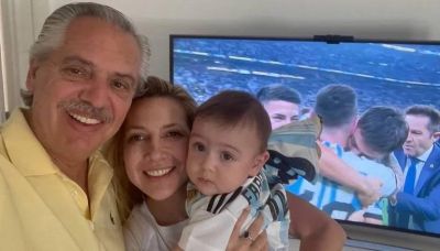Alberto Fern�ndez celebr� el campeonato mundial de Argentina: 