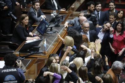 Tras el �ltimo esc�ndalo: con el aval de un sector del radicalismo, el Frente de Todos convoc� a una sesi�n para crear ocho nuevas universidades