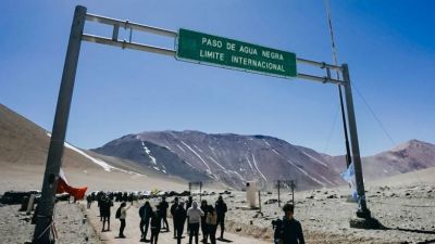 Gobierno inform� la actividad del Paso Internacional de Agua Negra