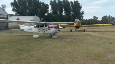 Nación envió dos aviones a La Pampa para combatir incendios ... Contenido copiado de infohuella.com.ar