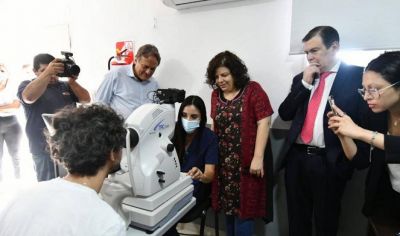 Zamora, Vizzotti y Bauer inauguraron cuatro puestos sanitarios