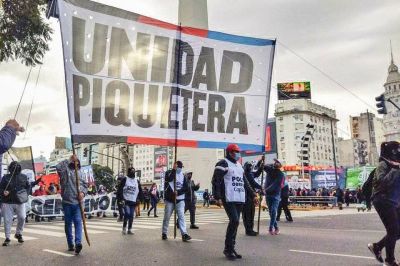 Unidad Piquetera inicia un acampe frente al Ministerio de Desarrollo Social