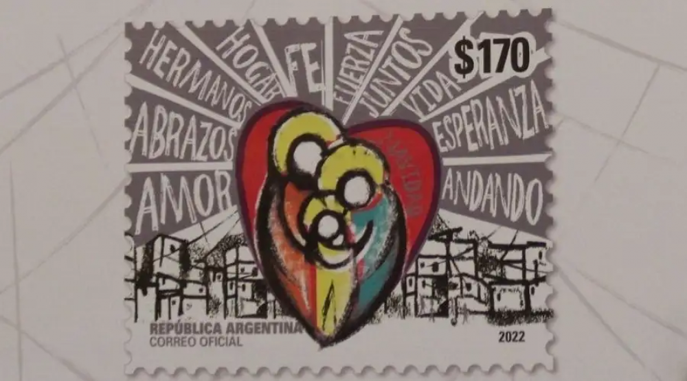 Hogares de Cristo y Correo Argentino presentan estampilla de Navidad 2022