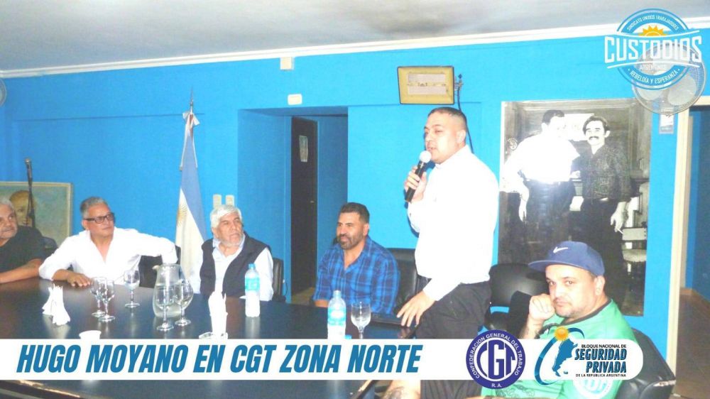 Christian López participó del homenaje a Hugo Moyano en la CGT zona norte