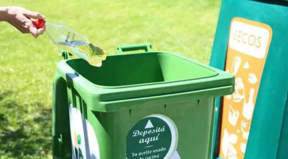 Ms puntos verdes para reciclar tu aceite de cocina