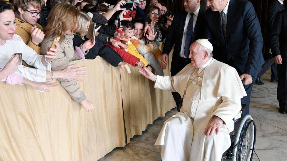 El amor �desarmado� y �desarmante� de Jes�s. Catequesis del Papa