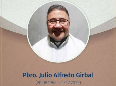 Falleció el Pbro. Julio Girbal, de la diócesis de Avellaneda-Lanús