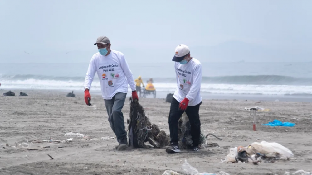 Ventanilla: recogen m�s 500 toneladas de residuos s�lidos en las playas