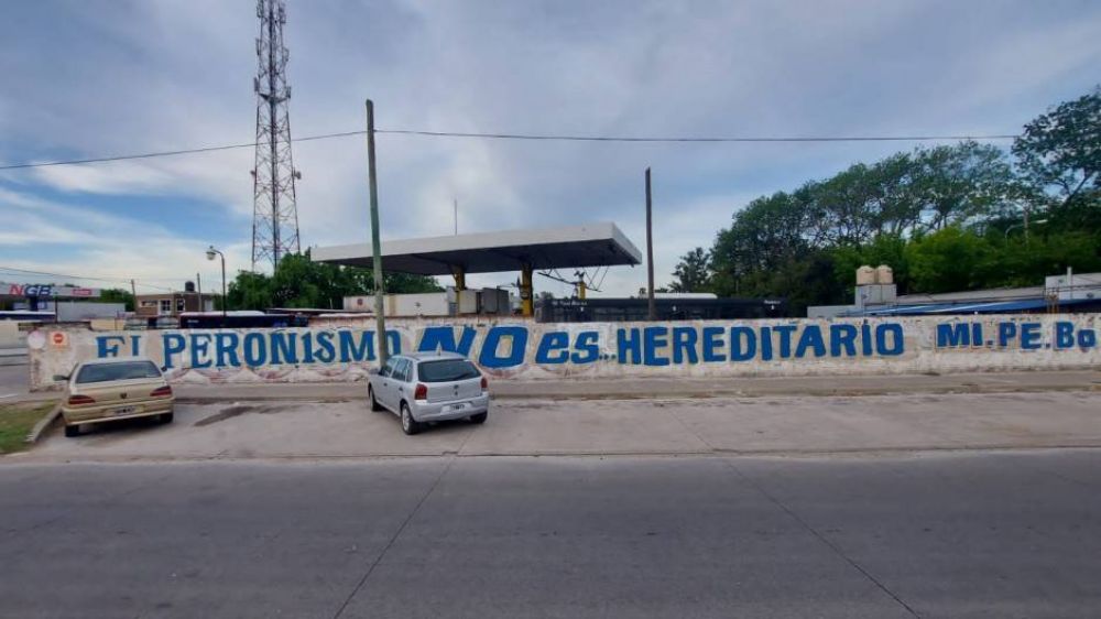 Aparecen pintadas en Lujn contra Mximo, pero no seran 