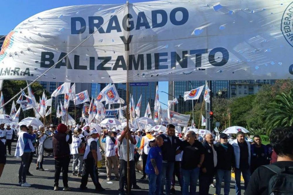 Dragado y Balizamiento: Renovemos el compromiso y la unidad de los trabajadores con el sindicato nos garantizar el verdadero triunfo