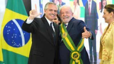 Alberto Fernández y Lula se reúnen en Brasilia