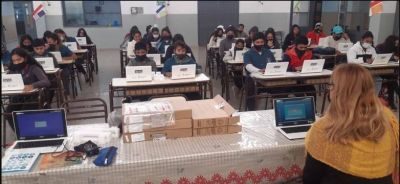 En el Ciclo Lectivo 2022,15.655 estudiantes secundarios recibieron notebooks y 5942 alumnos primarios su tablet