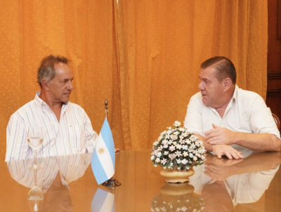 Scioli en Mar del Plata: el test de la Bristol, �fruct�fera� reuni�n con el intendente Montenegro y visita a Rottemberg