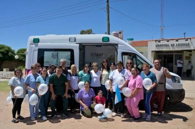 Entregaron ambulancias 0 Km a centros de salud del sur de San Luis