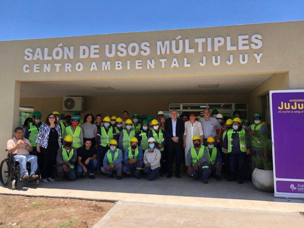 Centro Ambiental Jujuy: Gerardo Morales inaugur el Saln de Usos Mltiples