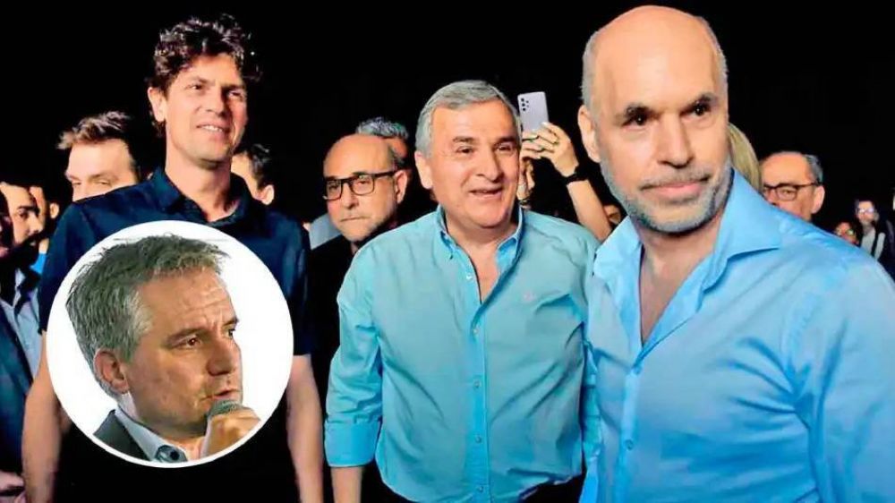 En medio de tensiones y silencios de los aliados, Larreta se muestra junto a Morales y Lousteau