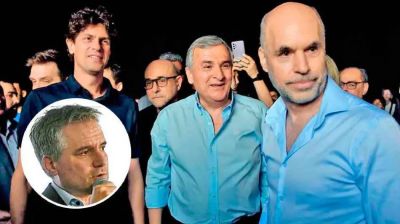 En medio de tensiones y silencios de los aliados, Larreta se muestra junto a Morales y Lousteau