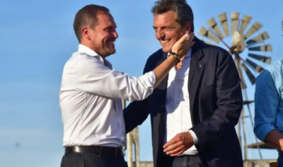 Massa pas� por Villa Mar�a y Gill sigue en la construcci�n de su espacio