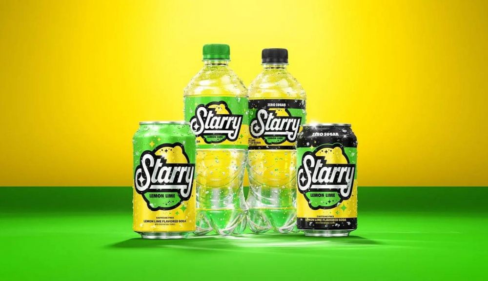 PepsiCo lanza Starry, un nuevo refresco de limn para intentar plantar cara a Sprite