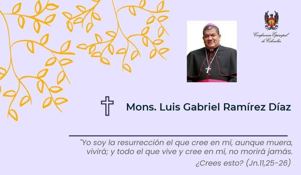 Fallece obispo de Ocaa, monseor Luis Gabriel Ramrez Daz