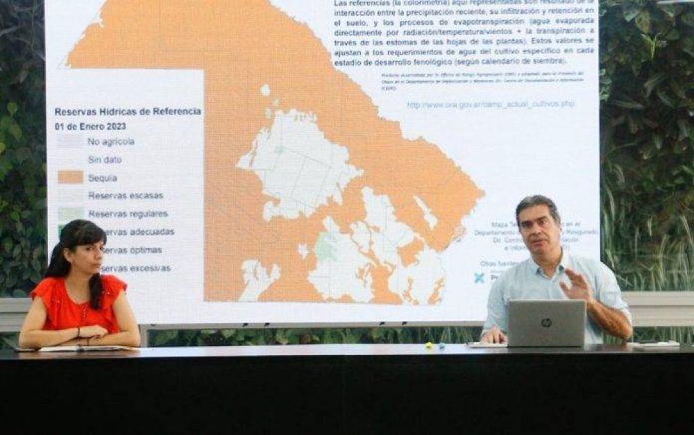 El Gobierno provincial definió un plan de trabajo integral por la sequía y la bajante del Paraná