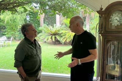 Candidato PRO se reuni con Duhalde para hablar de identidad bonaerense