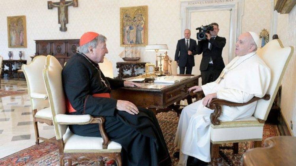 P�same del Papa: Cardenal Pell sigui� a su Se�or incluso en la hora de la prueba