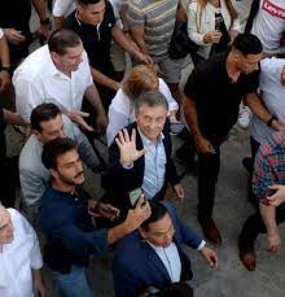 Macri, en el centro de la escena: lanz� y marc� el tono de la campa�a de JxC