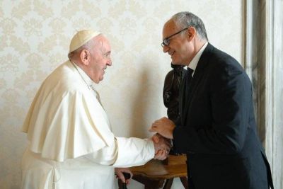 El alcalde de Roma present� al Papa los preparativos del Jubileo de 2025
