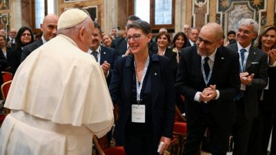 El Papa: �Un mundo que descarta a los enfermos es c�nico y no tiene futuro�