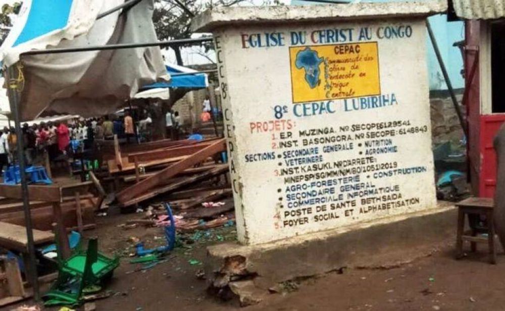 Atentado a una iglesia católica en el Congo: al menos 10 muertos y 39 heridos