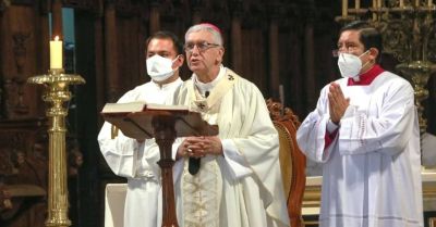 Arzobispo de Lima realiz misa por fallecidos en protestas: No hay muerto ajeno, todos somos peruanos
